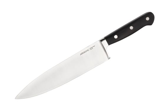 Кухонный нож поварской Ardesto Black Mars, 32 см, длина лезвия 20,3 см, черный, нерж.сталь, дерево (AR2031SW)