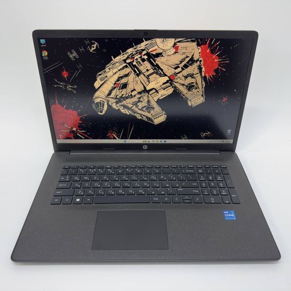 Ноутбук HP 17-ce / 17.3" (1920x1080) IPS / Intel Core i5-1135G7 (4 (8) ядра по 4.2 GHz) / 16 GB DDR4 / 256 GB SSD / Intel Iris Xe Graphics / WebCam б/у | Зображення 2