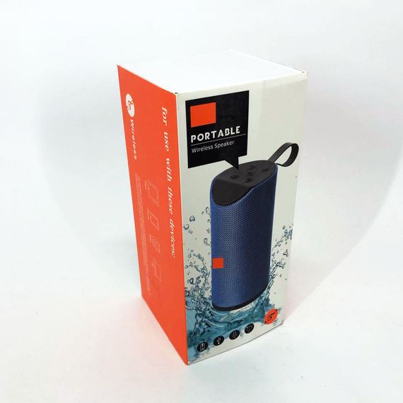Колонка портативная bluetooth влагостойкая JBL TG-113 (аналог). Цвет: синий | Зображення 1