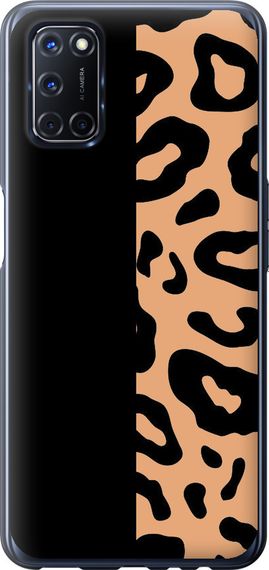 Чехол на Oppo A52 Пятна леопарда "4269u-1930-17620"