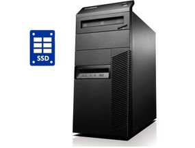 ПК Б-клас Lenovo ThinkCentre M83 Tower / Intel Core i3-4130 (2 (4) ядра по 3.4 GHz) / 16 GB DDR3 / 120 GB SSD + 500 GB HDD / Intel HD Graphics 4400 / DVD-RW б/у