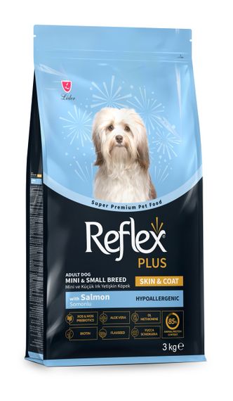 Сухий корм із лососем для собак малих порід Reflex Plus Skin & Coat Small Breed, 3 кг | Зображення 2