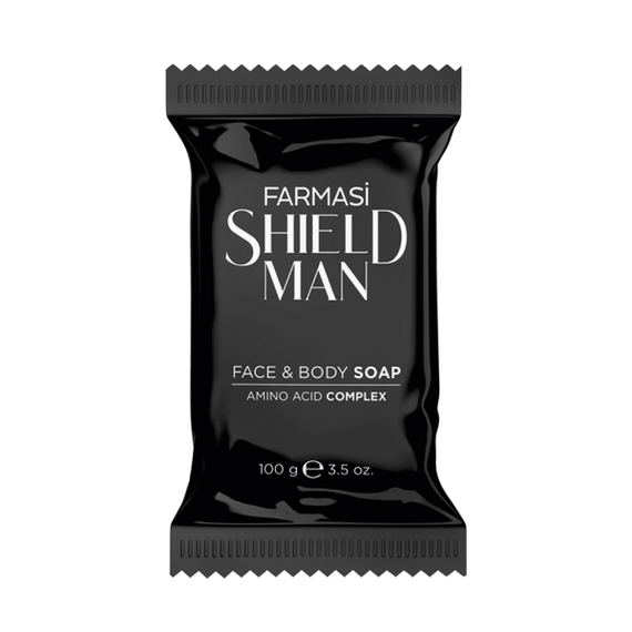Мужское мыло Farmasi для лица и тела Shield Man Amino Acid 100 г | Зображення 3