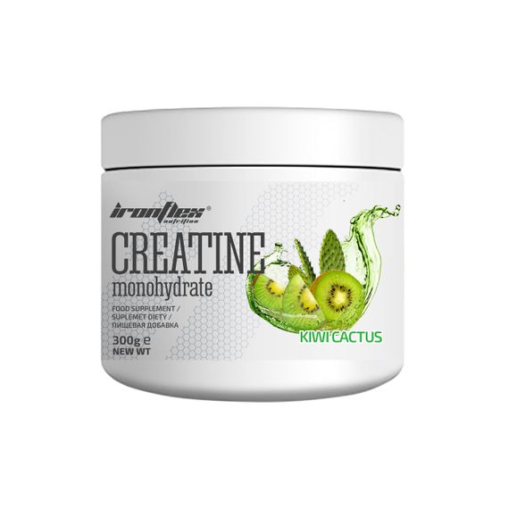 Креатин моногідрат IronFlex Nutrition Creatine Monohydrate 300 g (Kiwi cactus)