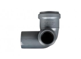 Коліно складне каналізаційне Sanibud 50х32 90° праве