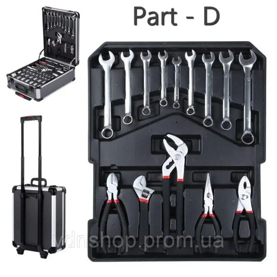 Професійний набір інструментів у валізі 408 предметів | Зображення 5