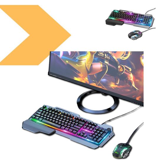 Ігрова клавіатура з механічними перемикачами та RGB підсвічуванням XPRO Hunter Pro K511 (23824-01_506) | Зображення 1