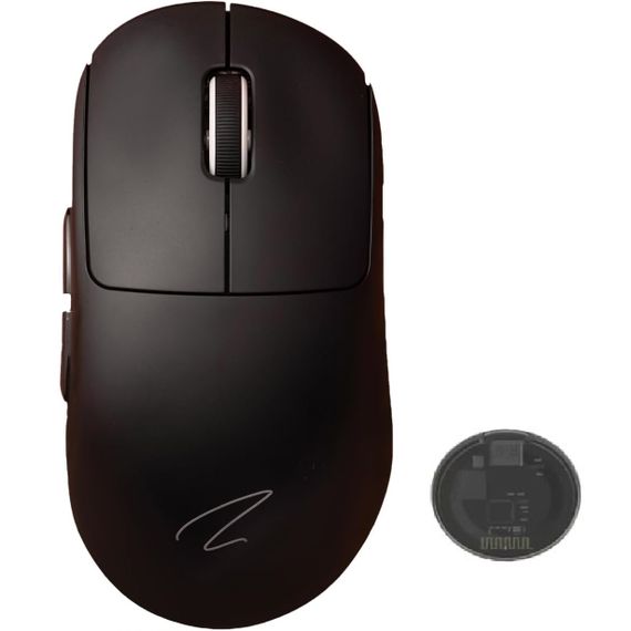 Бездротова миша Zaopin Z2 4K, ігрова бездротова миша з трирежимним Bluetooth/ 2,4 ГГц/ USB-C Чорна