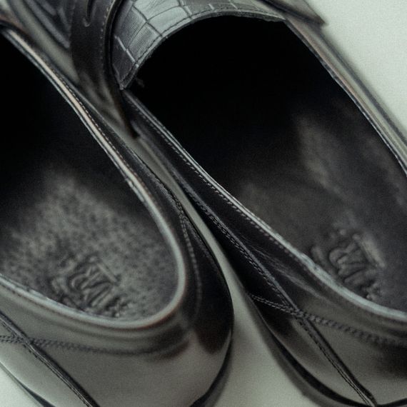 Туфли лоферы, коричневые 42 размер | Зображення 4