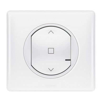 Celiane with NETATMO. Умный выключатель жалюзи 2А 230В. Белый (067726)