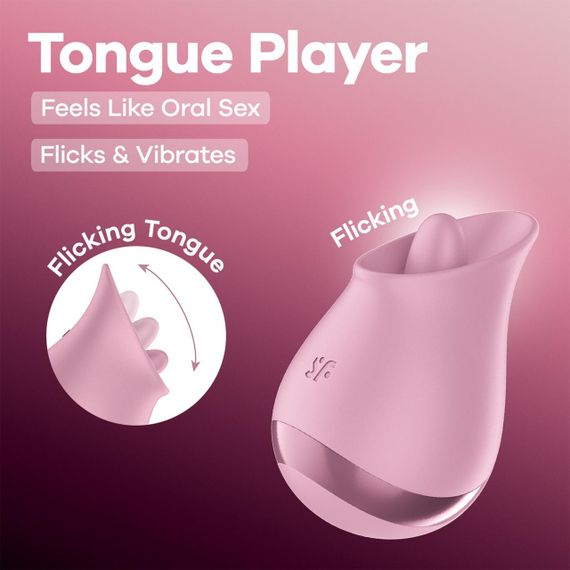 Вибростимулятор для клитора Satisfyer Tongue Player с язычком Sex Aura | Зображення 5