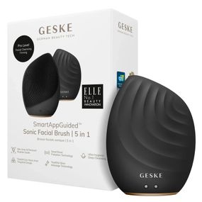 Електронна ультразвукова щітка для обличчя GESKE Sonic Facial Brush 5в1 gray