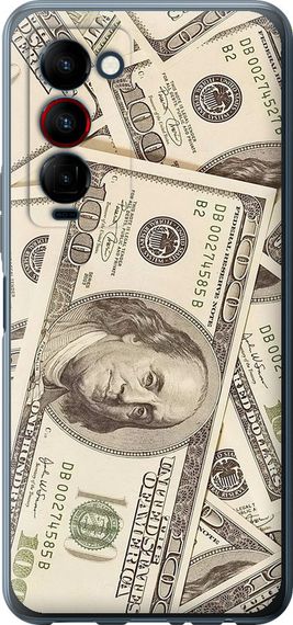 Чехол на Tecno Camon 18 Premier Доллары "3016u-2652-17620"