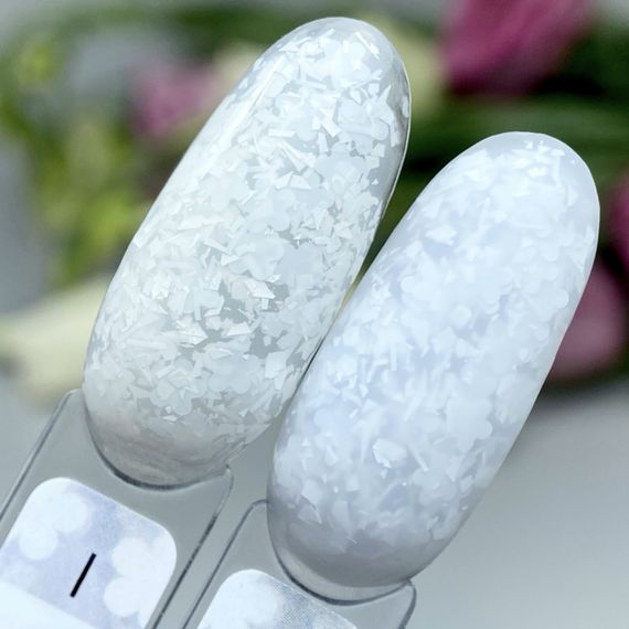 Гель для дизайна ногтей Crooz Candy Gel 01 (белый) 5мл