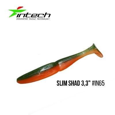 ".Приманка Intech Slim Shad 3,3"(7 шт) (IN65)