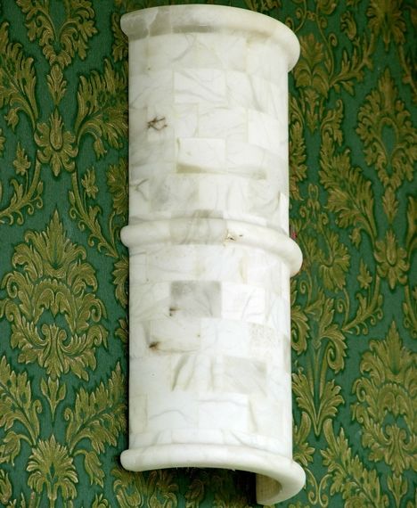 Бра настенное накладное под камень классическое BCL-189W/2 E14