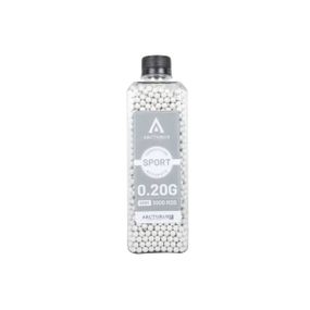 Страйкбольные шарики Arcturus RS SPORT Match Grade 0.20g BBs 3000 pcs bottle White