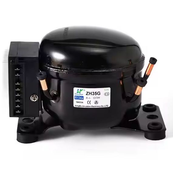 Компресор для автохолодильника 12/24 Вольт Anuodan ZH35G (R-134a, DC12V, DC24V)