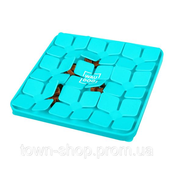 Коврик для поиска корма WAUDOG Silicone, 205х205х17 мм, голубой | Зображення 3