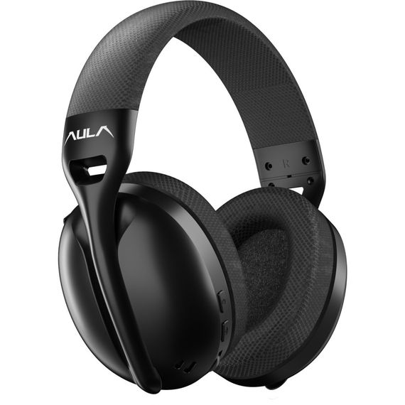 Навушники Aula S6 - 3 in 1 Wired/2.4G Wireless/Bluetooth Black (6948391235554) | Зображення 4
