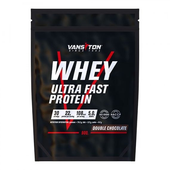 Протеин Vansiton Ultra Protein 900 г (Двойной шоколад)