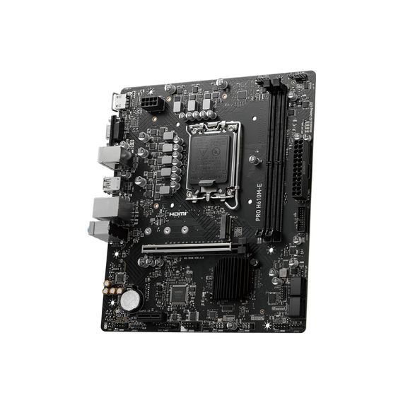 Материнська плата MSI PRO H610M-E | Зображення 2