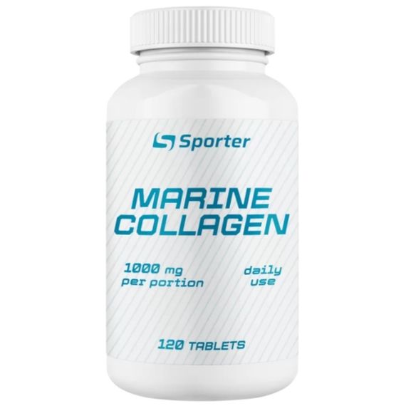 Хондропротектор (для спорту) Sporter Marine Collagen 120 Tabs