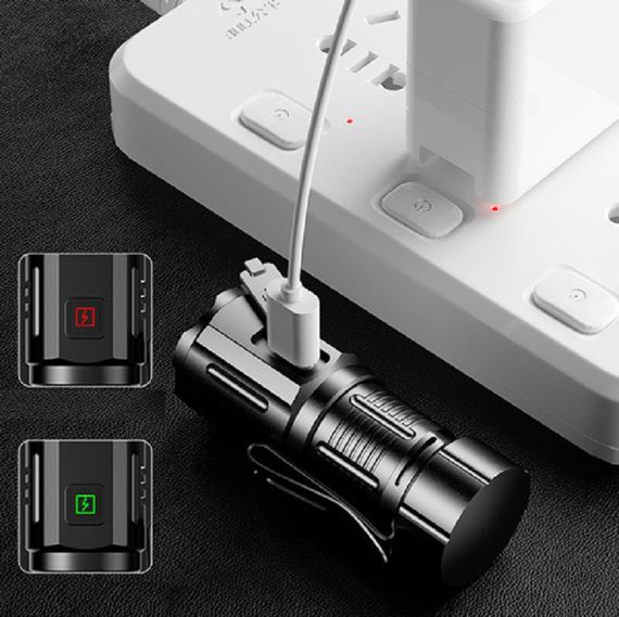 Ліхтар F30-3XPG з індикацією заряду, ЗУ Type-C, чохол, магніт XPRO (47149-30_223) | Зображення 9