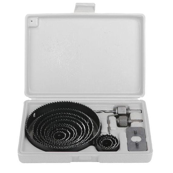 Набір коронок для дерева (16,22,29,32,38,44,54, 64, 76,89,102,127 мм) INTERTOOL BT-00261 | Зображення 4