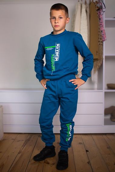 Костюм для хлопчика Носи своє 116 Бірюзовий (p-4107-171453) | Зображення 2