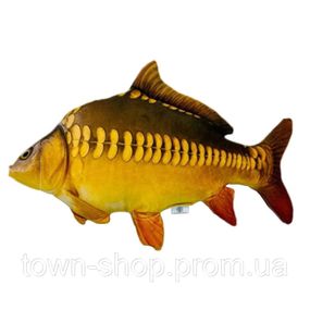 Детская мягкая игрушка "Зеркальный карп" CARP-M, размер 50 см