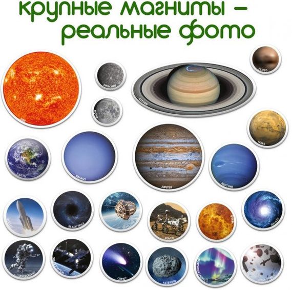 Набор магнитов Magdum "Мир космоса" ML4031-22 EN | Зображення 3