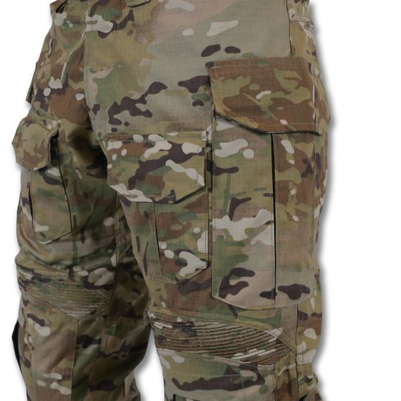 Штани тактичні з вставними наколінниками “YEVHEV” Gen-3 Multicam | Зображення 5