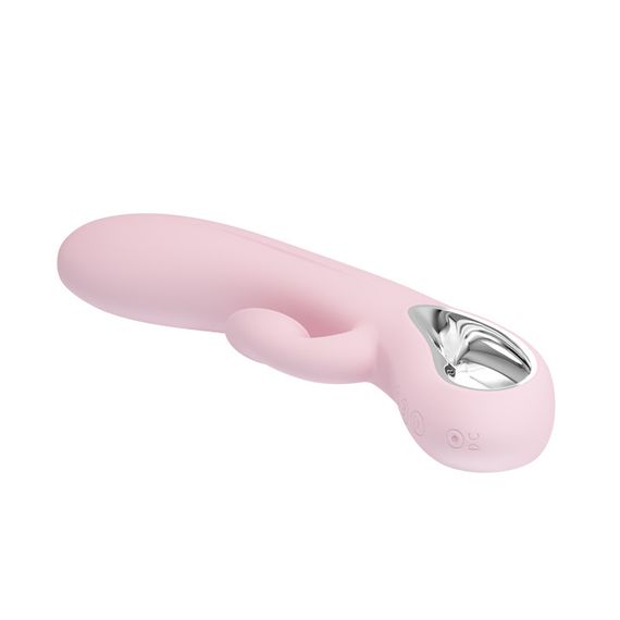 Вібратор - Romance Massage Sucking Vibrator Pink Sex Aura | Зображення 1