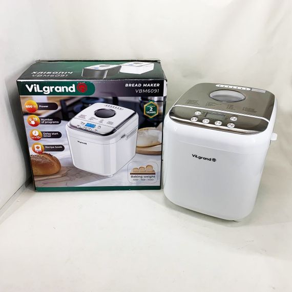 Хлібопічка ViLgrand VBM6091. Колір: білий | Зображення 5