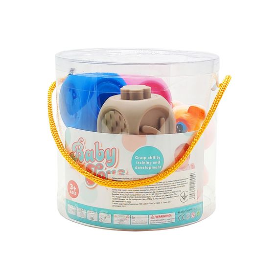 Игрушка для купания SCA97-2C животные и фигуры 7шт, брызгалка | Зображення 2