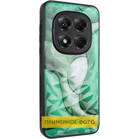 TPU+PC чехол Prisma BubbleGum для Xiaomi Redmi Note 14 4G (Int. version) 3D Green