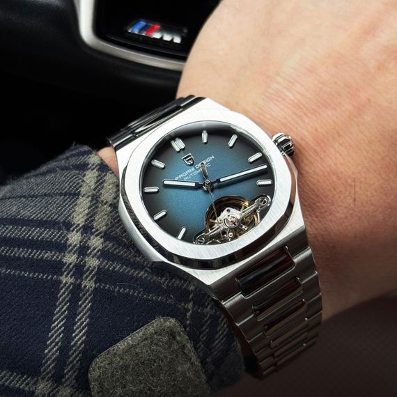 Чоловічий годинник Pagani Design PD-YS025 Silver-Blue | Зображення 6