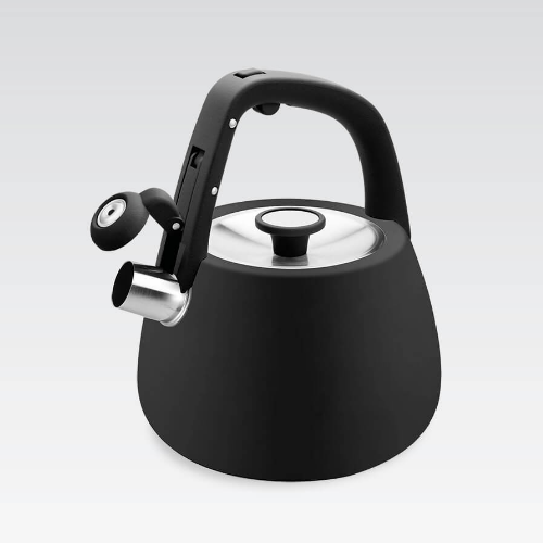 Чайник 2,5л металевий чорний MR-1318-BLACK Maestro | Зображення 4