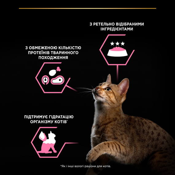 Вологий корм Purina PRO PLAN Delicate Adult для дорослих котів із чутливим травленням, мус з індичкою 86г | Зображення 5