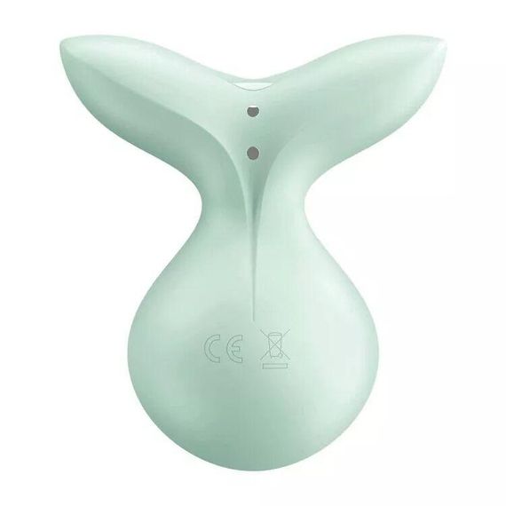 Мінівібромасажер Satisfyer Viva la Vulva 3 Mint Sex Aura | Зображення 1
