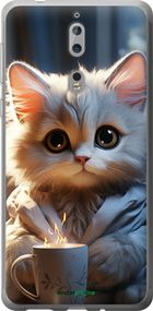 Чохол на Nokia 8 Білий кіт "5646u-1115-2448"