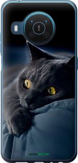 Чохол на Nokia X20 Димчастий кіт "825u-2532-2448"