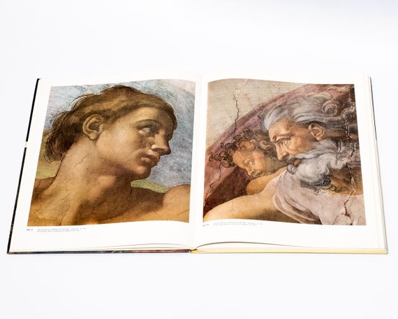 Книга про італійського живописця, скульптора Мікеланджело із серії L´opera completa di Michelangelo pittore | Зображення 2