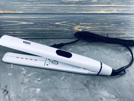Профессиональный утюжок щипцы выпрямитель VGR V-501 с керамическим покрытием | Зображення 3