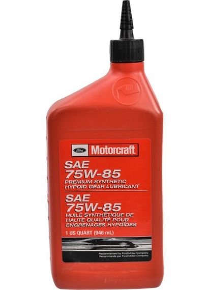 Трансмісійна олива Ford Motorcraft Premium Hypoid Gear Lubricant XY75W85QL 0.946л