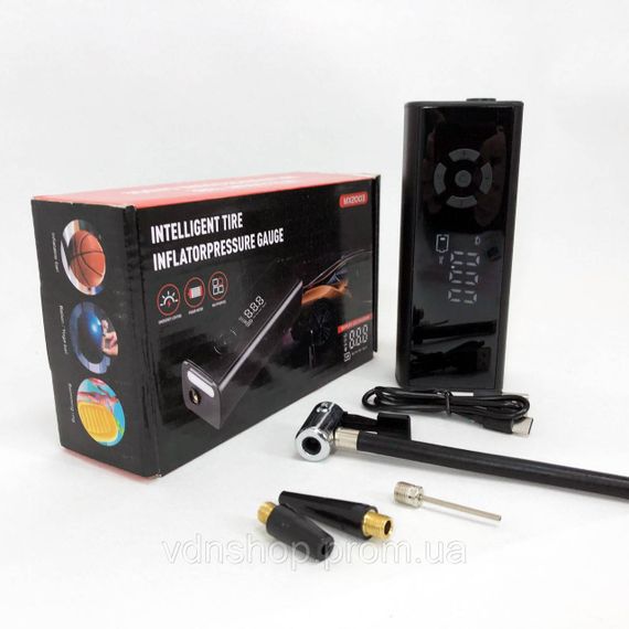 Автомобильный компрессор 12в, Компрессорный насос, Насос для автомобиля 12v автомобильный NQ-95 | Зображення 2