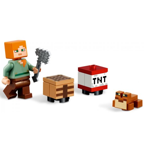 Конструктор LEGO Minecraft Пригоди на болоті 65 деталей (21240) | Зображення 4