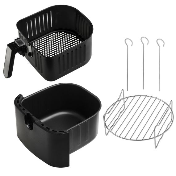 Аэрофритюрница Adler AD 6317, 5,5 л, мультипечь без масла, аэрогриль | Зображення 4