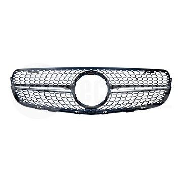 Решетка радиатора Mercedes Benz X253 15-18 (хром/чёрн.) Diamond, AutoTechteile, 130 8869, 130 8870